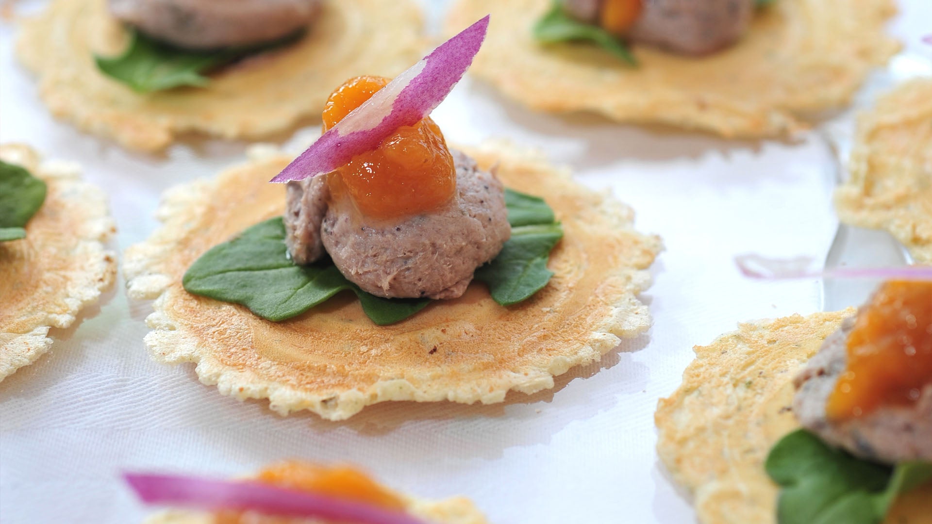 Paté With Spiced Peach Preserves & Red Onion Recipe