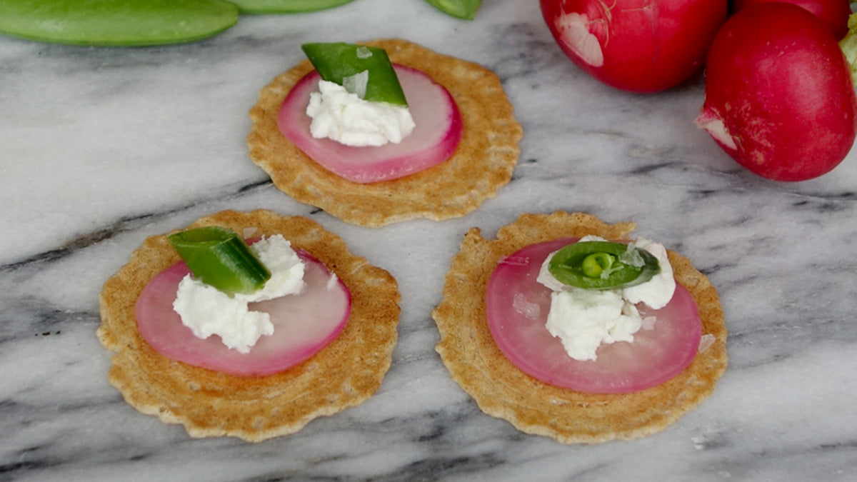 Sautéed Radishes & Snap Peas Recipe