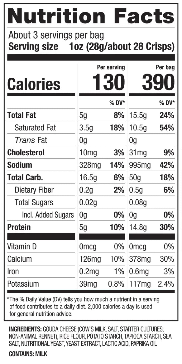 Nutrition Facts
