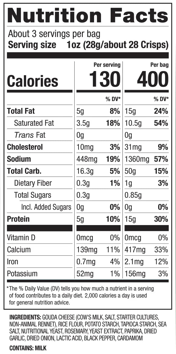 Nutrition Facts